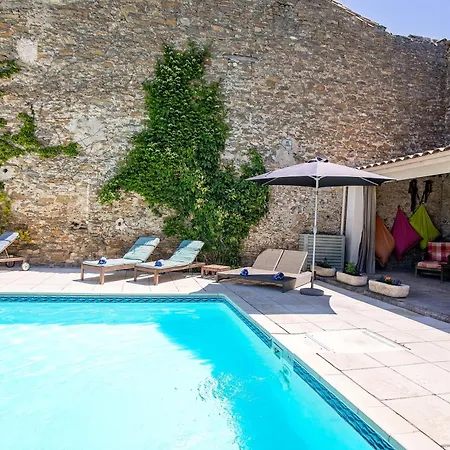 La Maison Des Vignes - Lavande - Luxury With Air Conditioning Apartment Tourouzelle